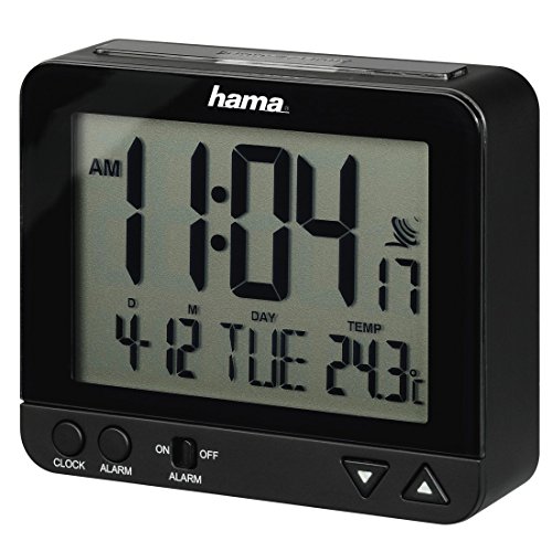 hama travel alarm clock rc 150