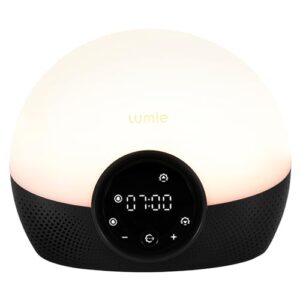 Lumie Bodyclock Glow 150 - Lichtwecker mit 10 Klängen und Einschlafsonnenuntergang