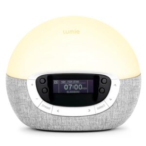 Lumie Bodyclock Shine 300 - Lichtwecker mit Radio, 15 Klängen und Einschlafsonnenuntergang
