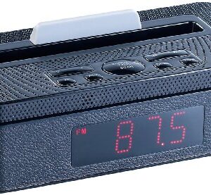 auvisio Boombox: Radio MPS-630.bt mit Bluetooth, Wecker, MP3-Player und AUX, 10 Watt (Lautsprecher mit Bluetooth, Radio Lautsprecher, Bluetooth, Notebook Akku)