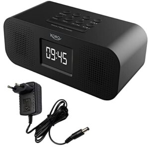 Digitales WLAN Internet Radio XORO HMT 425 mit 2.8" Zoll Farbdisplay, Bluetooth 4.1, Spotify Connect, Podcast, USB Mediaplayer, FM/DAB+ Sendersimulation, Wecker