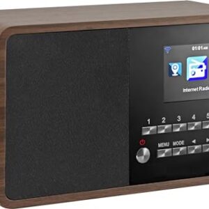 Imperial 22-320-00 i110 Internetradio (TFT Farbdisplay, WLAN, Line-Out, Netzteil) braun